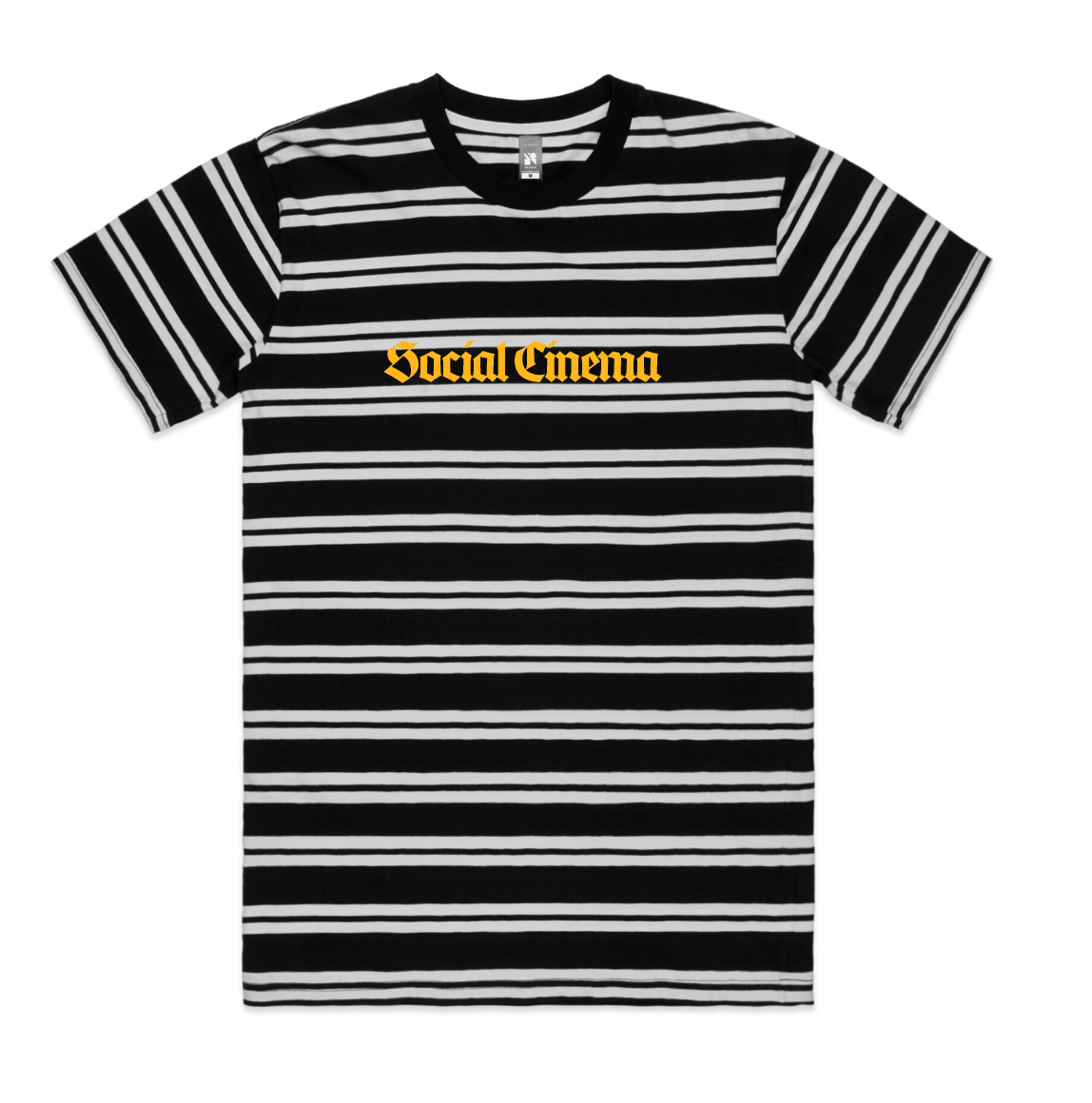 Striped Logo Tee